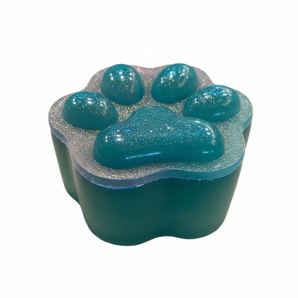 Scatoletta artigianale in resina