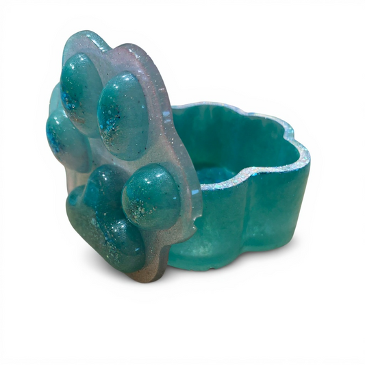 Scatoletta artigianale in resina